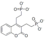 2H-1-Benzopyran-2-one-4-diethylphosphonate 结构式