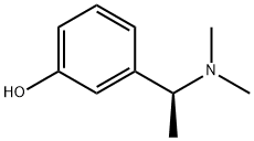 3-(1-(S)-(N,N-二甲基氨基)乙基)苯酚 结构式