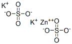 硫酸亜鉛カリウム  化学構造式