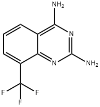 8-Trifluoromethyl-quinazoline-2,4-d
iamine 结构式