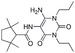 Cyclopentanecarboxamide,  N-(6-amino-1,2,3,4-tetrahydro-2,4-dioxo-1,3-dipropyl-5-pyrimidinyl)-2,2,5,5-tetramethyl-|