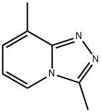 3,8-Dimethyl-1,2,4-triazolo[4,3-a]pyridine 结构式