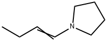 1-(1-Butenyl)pyrrolidine Structure