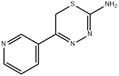 5-吡啶-3-基-6H-[1,3,4]噻二嗪-2-胺, 139420-62-5, 结构式