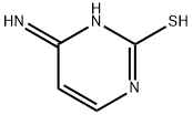 2-Pyrimidinethiol, 1,6-dihydro-6-imino- (9CI) Structure