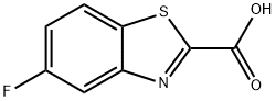 5-氟苯并[D]噻唑-2-羧酸 结构式