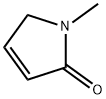 1-メチル-3-ピロリン-2-オン 化学構造式