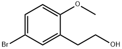 4-BROMO-2-HYDROXYETHYL-1-METHOXYPHENYL Struktur