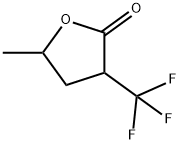 Γ-メチル-Α-(トリフルオロメチル)-Γ-ブチロラクトン 化学構造式
