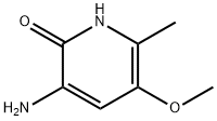 2(1H)-Pyridinone,  3-amino-5-methoxy-6-methyl-,139549-39-6,结构式