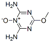 1,3,5-Triazine-2,4-diamine,6-methoxy-,3-oxide(9CI) Structure