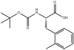 BOC-DL-2′-メチルフェニルアラニン 化学構造式
