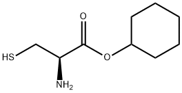 cyclohexyl cysteinate 化学構造式