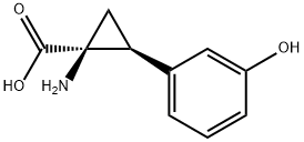Cyclopropanecarboxylic acid, 1-amino-2-(3-hydroxyphenyl)-, (1S-trans)- (9CI)|