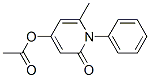 6-Methyl-2-oxo-1-phenyl-1H-pyridin-4-ol acetate 结构式