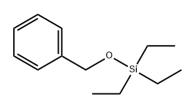 α-(Triethylsiloxy)toluene Structure
