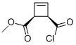 2-Cyclobutene-1-carboxylic acid, 4-(chlorocarbonyl)-, methyl ester, cis- (9CI)|