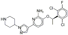 クリゾチニブ-D5 化学構造式