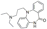 5-[3-(Diethylamino)propyl]-5,10-dihydro-11H-dibenzo[b,e][1,4]diazepin-11-one Structure