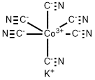 钴氰化钾, 13963-58-1, 结构式