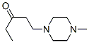 3-Pentanone,1-(4-methyl-1-piperazinyl)-(9CI) Structure