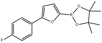 2-(5-(4-Fluorophenyl)furan-2-yl)-4,4,5,5-tetramethyl-1,3,2-dioxaborolane|