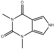 1,3-DIMETHYL-1,6-DIHYDRO-2H-PYRROLO[3,4-D]PYRIMIDINE-2,4(3H)-DIONE, 1396807-57-0, 结构式