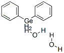 diphenylgermanium dihydrate Structure