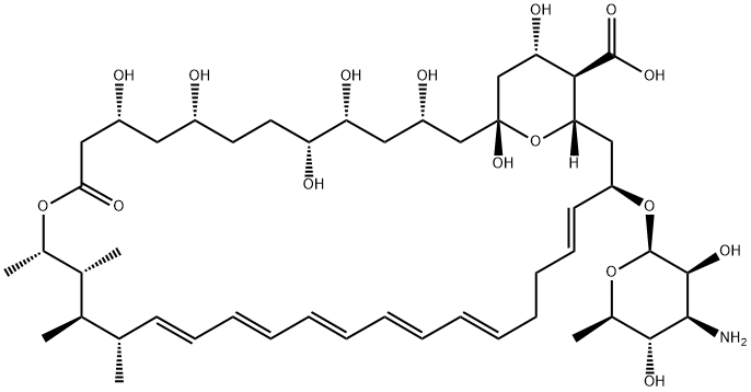 两性霉素,1397-89-3,结构式