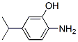 Phenol, 2-amino-5-(1-methylethyl)- (9CI) Structure