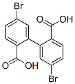 5,5'-Dibromodiphenic acid Struktur
