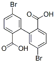 5,5-二溴-[1,1-联苯]-2,2-二甲酸,13974-99-7,结构式