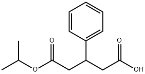 Pentanedioic acid, 3-phenyl-, mono(1-methylethyl) ester (9CI) Structure