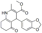 139758-86-4 methyl 2-methyl-4-(3,4-(methylenedioxy)phenyl)-5-oxo-1,4,5,6,7,8-hexahydroquinoline-3-carboxylate