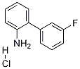 [1,1'-Biphenyl]-2-amine, 3'-fluoro-, hydrochloride Structure