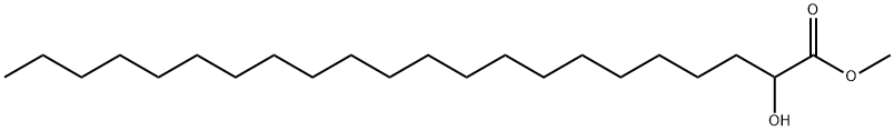 2-羟基-二十二烷酸甲酯,13980-17-1,结构式