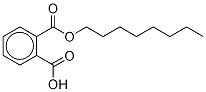 邻苯二甲酸单正辛酯-D4, 1398065-74-1, 结构式