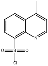 4-メチル-8-キノキサリンスルホニルクロリド 化学構造式