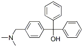 [4-(dimethylaminomethyl)phenyl]-diphenyl-methanol Structure