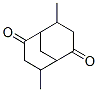 4,8-dimethylbicyclo[3.3.1]nonane-2,6-dione 化学構造式