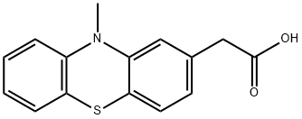 甲嗪酸,13993-65-2,结构式