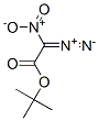 ジアゾ(ニトロ)酢酸tert-ブチル 化学構造式