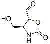 5-Oxazolidinecarboxaldehyde, 4-(hydroxymethyl)-2-oxo-, [R-(R*,S*)]- (9CI) Struktur