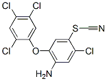 4-Amino-2-chloro-5-(2,4,5-trichlorophenoxy)phenyl thiocyanate|