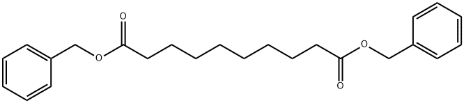 セバシン酸ジベンジル 化学構造式