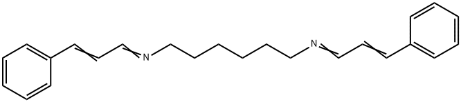 N,N'-Dicinnamylidene-1,6-hexanediamine Structure