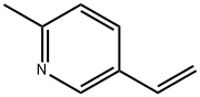 2-甲基-5-乙烯基吡啶,140-76-1,结构式