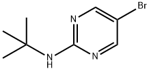 5-BROMO-2-T-BUTYLAMINOPYRIMIDINE, 14001-72-0, 结构式