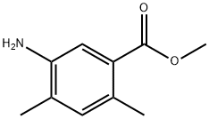5-氨基-2,4-二甲基-苯甲酸甲酯,140112-97-6,结构式