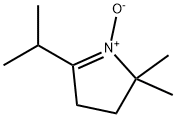 2H-Pyrrole,3,4-dihydro-2,2-dimethyl-5-(1-methylethyl)-,1-oxide(9CI) 结构式